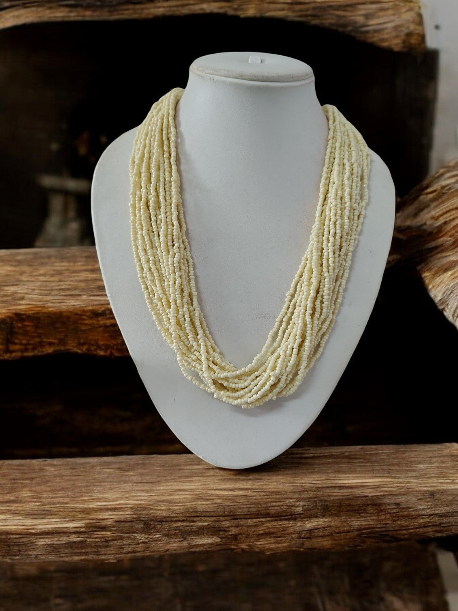 20 Layers Handmade Beaded Multilayer Necklace - 23 Colours Available
