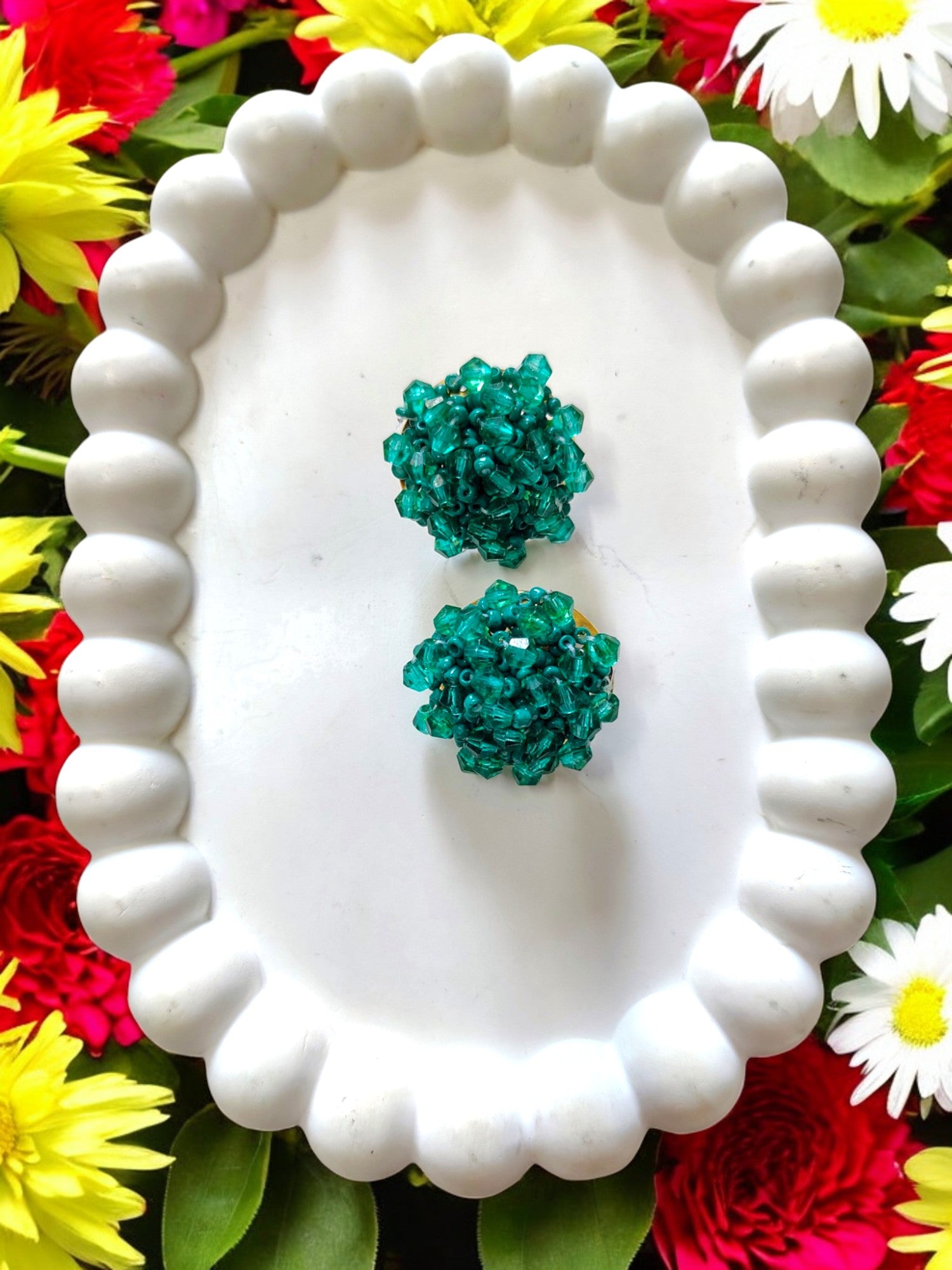 Small Statement Studs  Earrings - 6 Colours Available