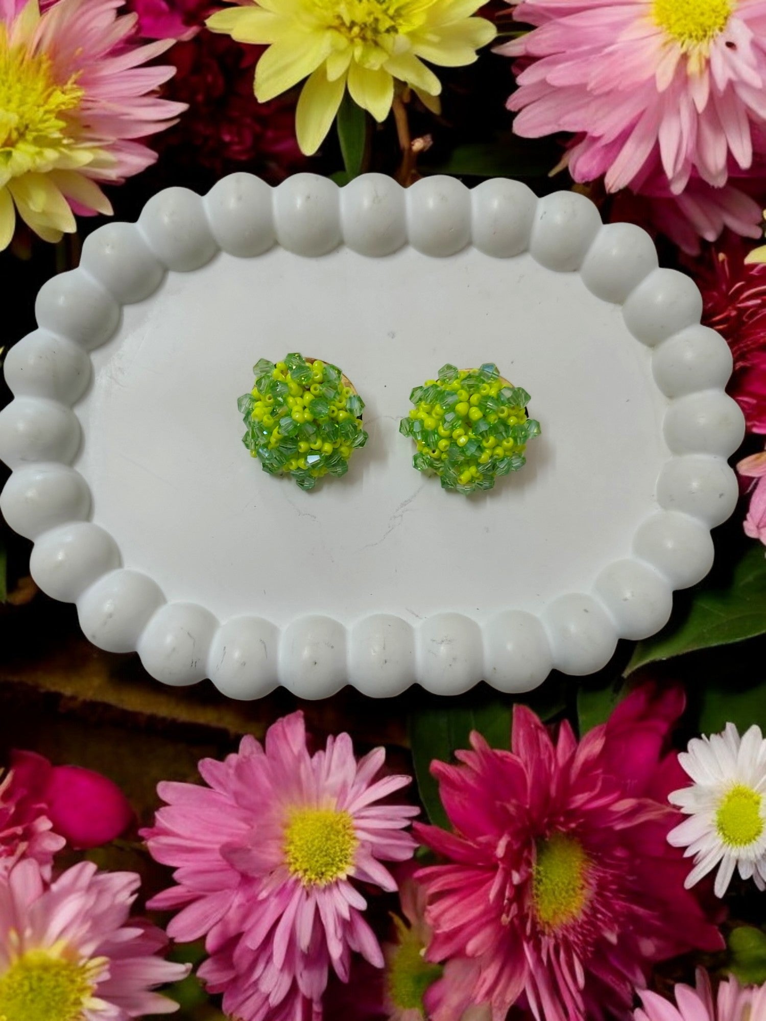 Small Statement Studs  Earrings - 6 Colours Available