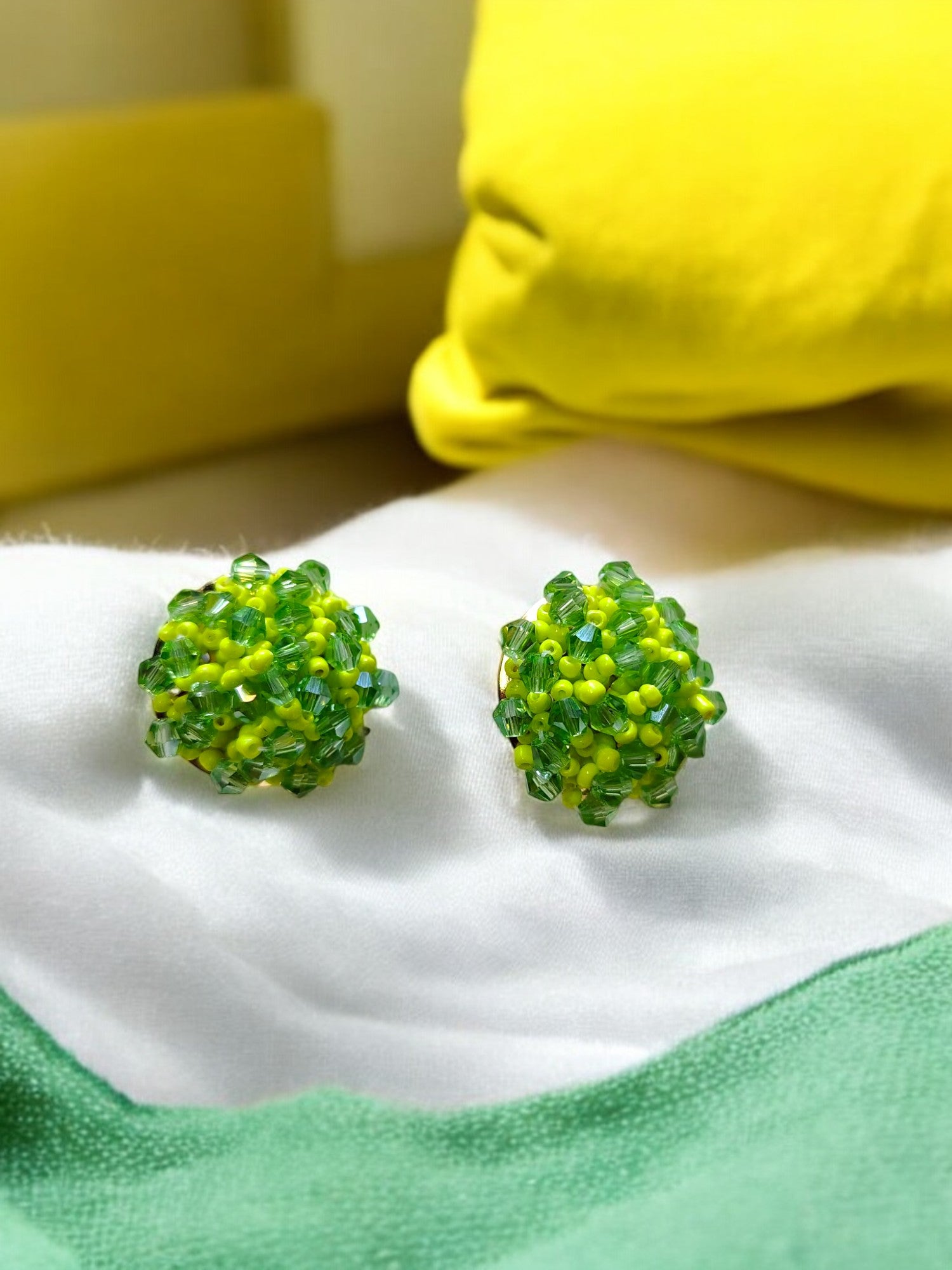 Small Statement Studs  Earrings - 6 Colours Available