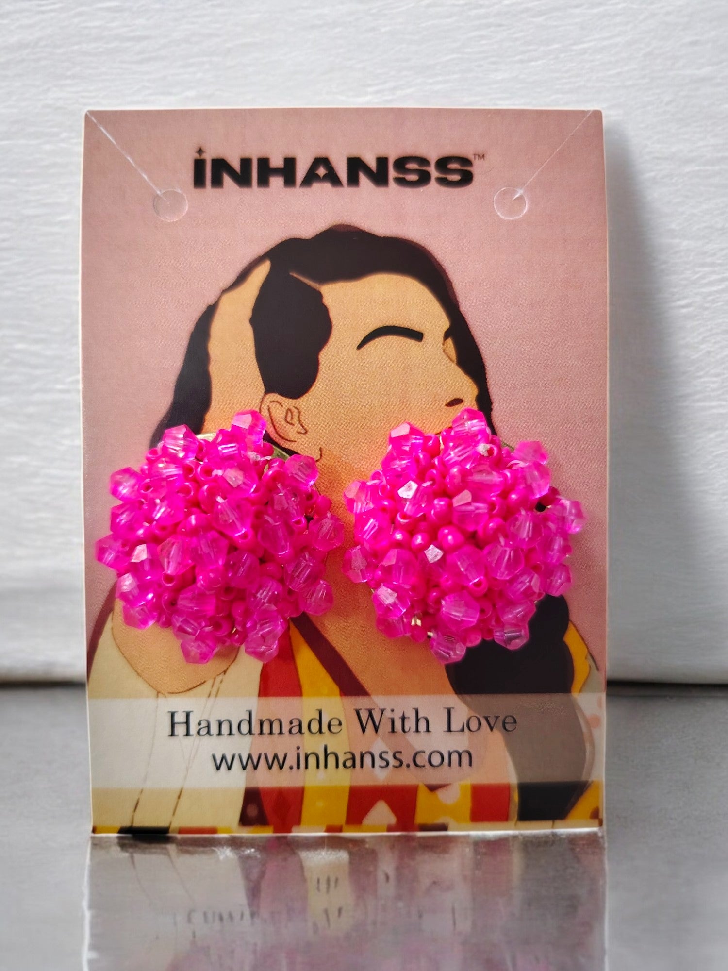 Small Statement Studs  Earrings - 6 Colours Available