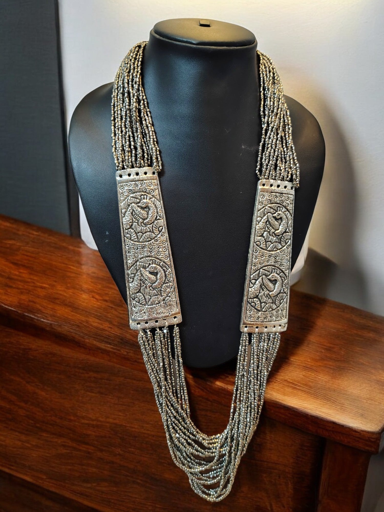 Majesty Handmade Statement Necklace With Matching Earrings -12 Colours Available
