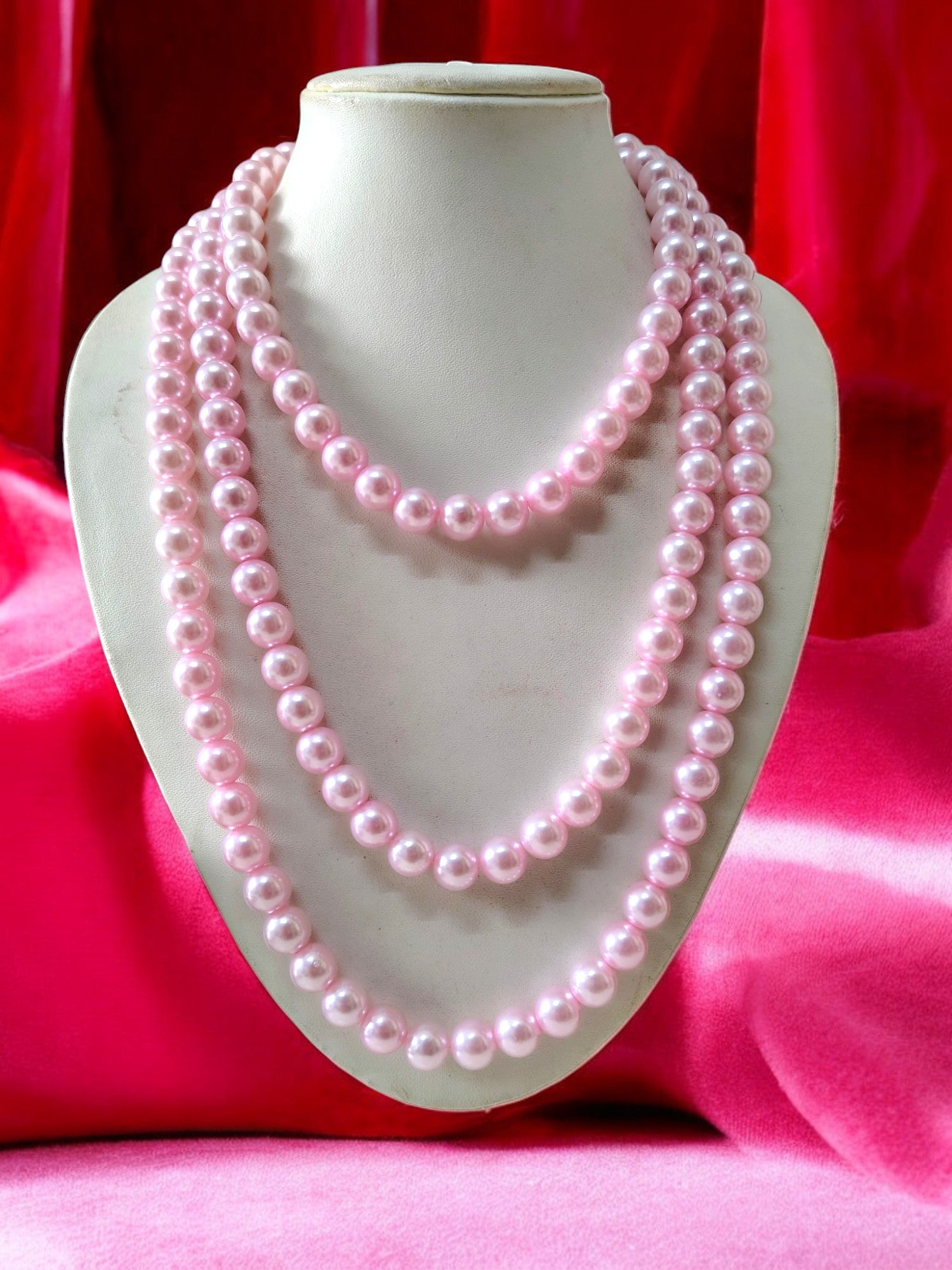 Pearl Multi Style Handmade Necklace- Versatile Elegance - 2 Colours Available
