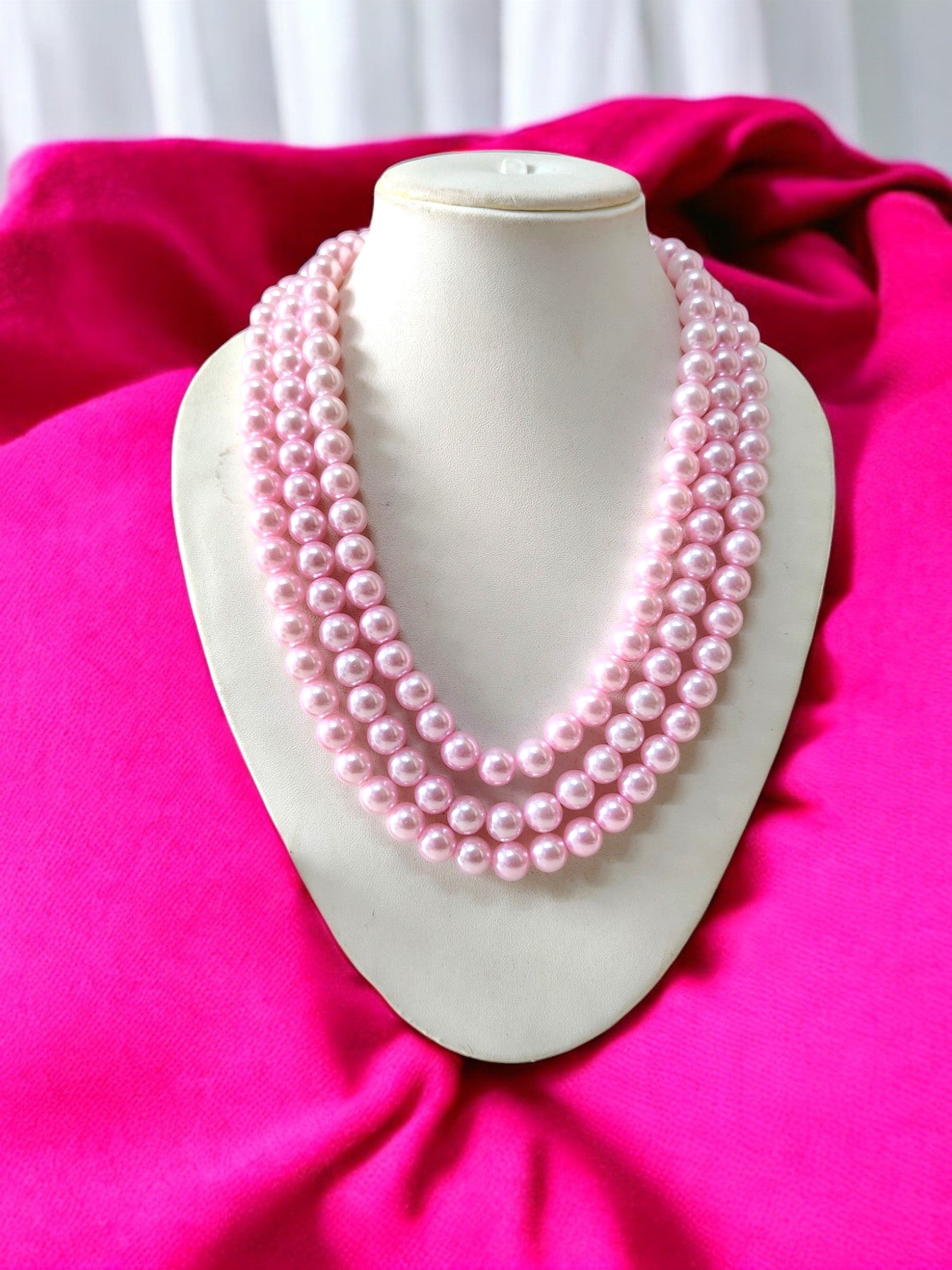 Pearl Multi Style Handmade Necklace- Versatile Elegance - 2 Colours Available