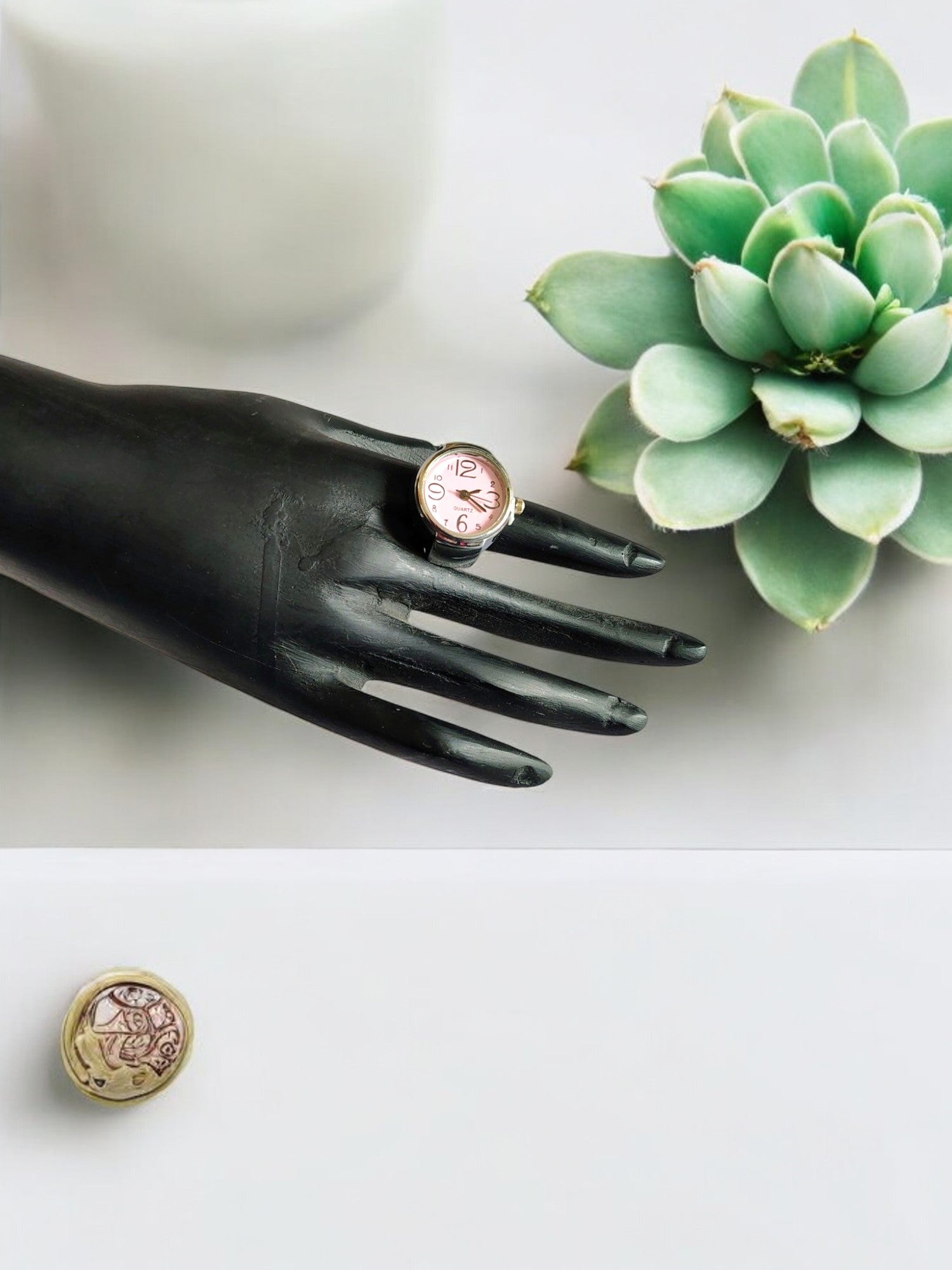 Timeless Charm Statement Watch Rings
