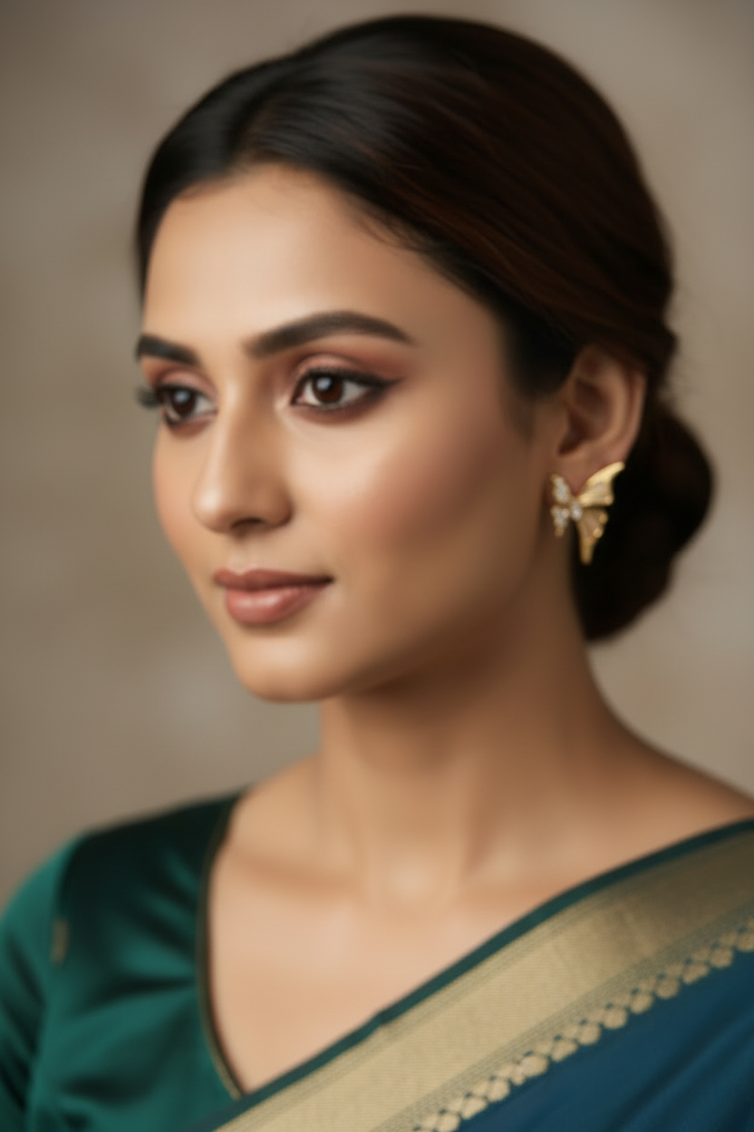 Enchanted Butterfly Anti Tarnish Stud Earrings