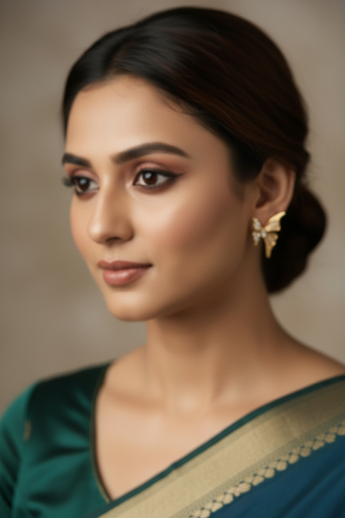 Enchanted Butterfly Anti Tarnish Stud Earrings