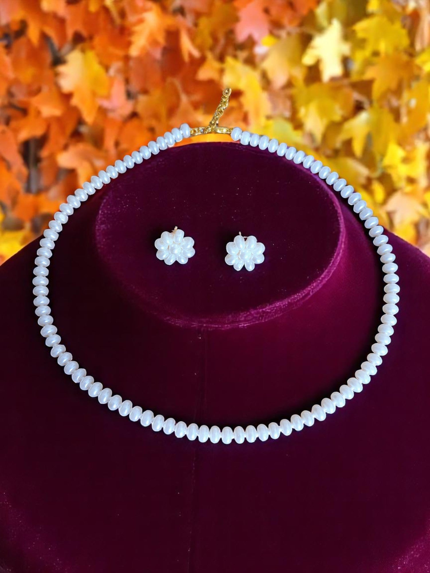 Pearl Glow –  Adjustable Handmade Premium Pearl Necklace Collection (4 Styles)