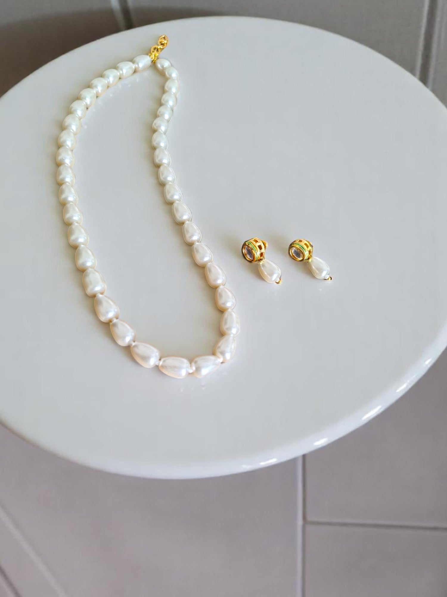 Pearl Glow –  Adjustable Handmade Premium Pearl Necklace Collection (4 Styles)