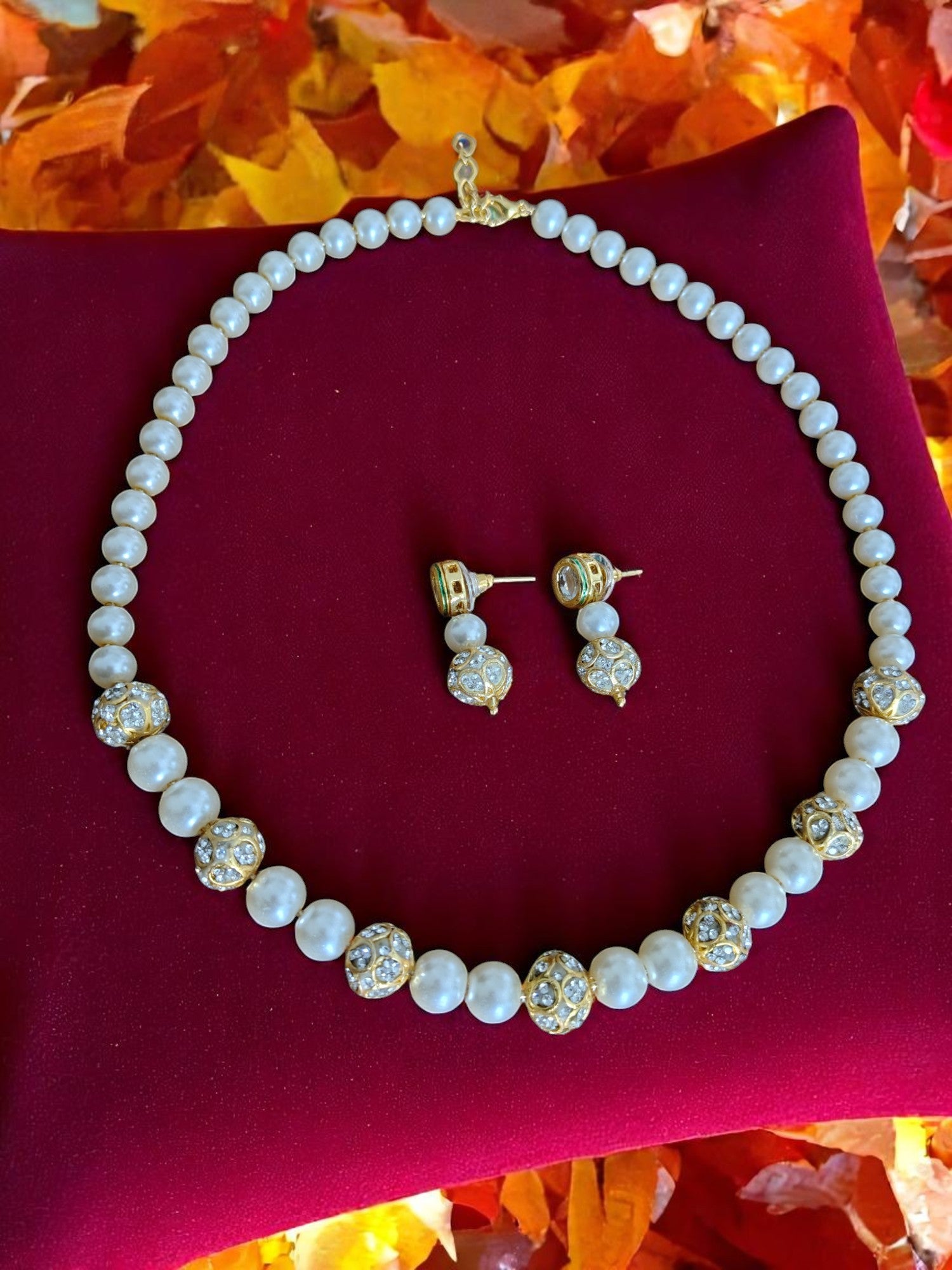 Pearl Glow –  Adjustable Handmade Premium Pearl Necklace Collection (4 Styles)