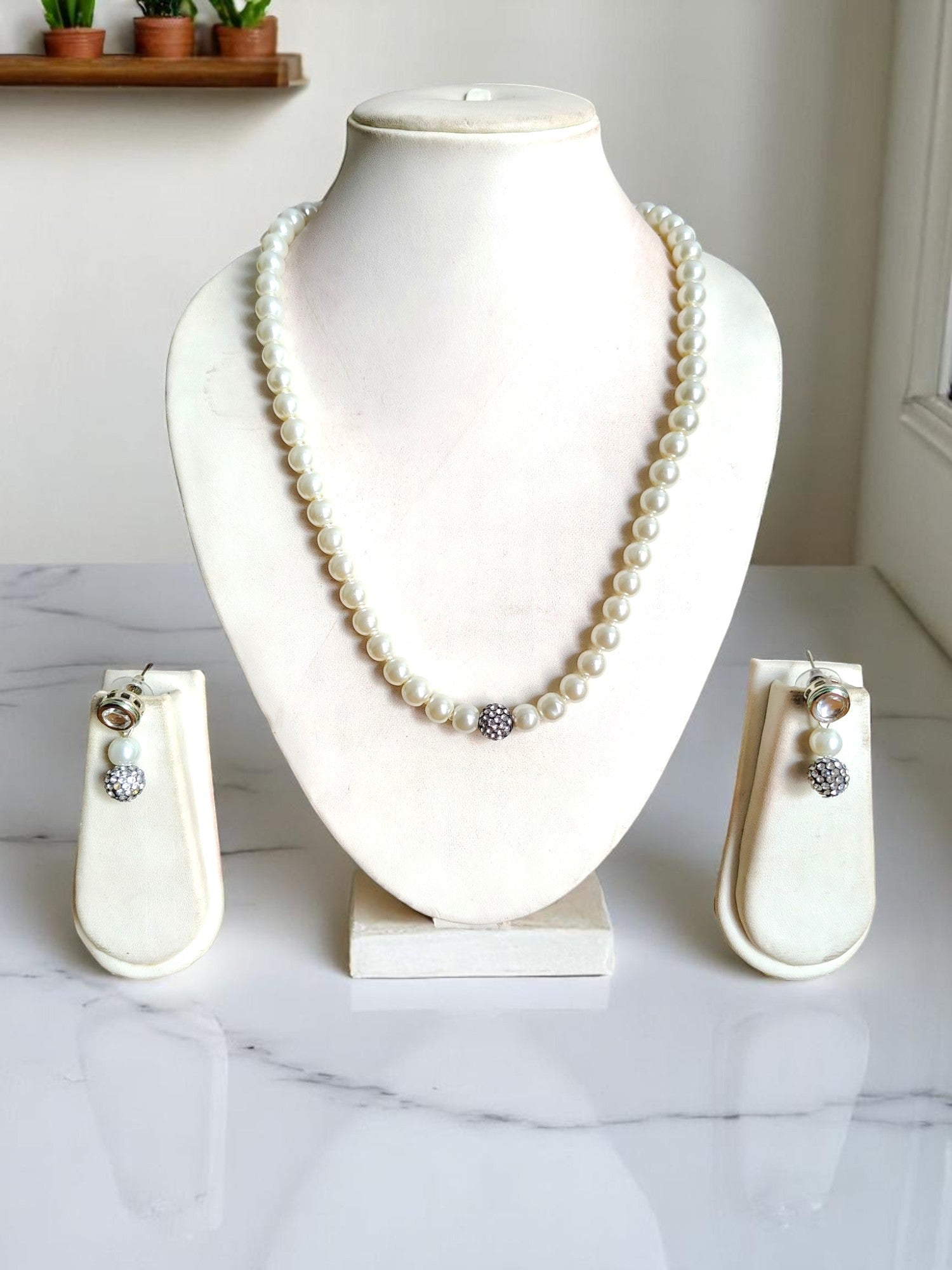 Pearl Glow –  Adjustable Handmade Premium Pearl Necklace Collection (4 Styles)