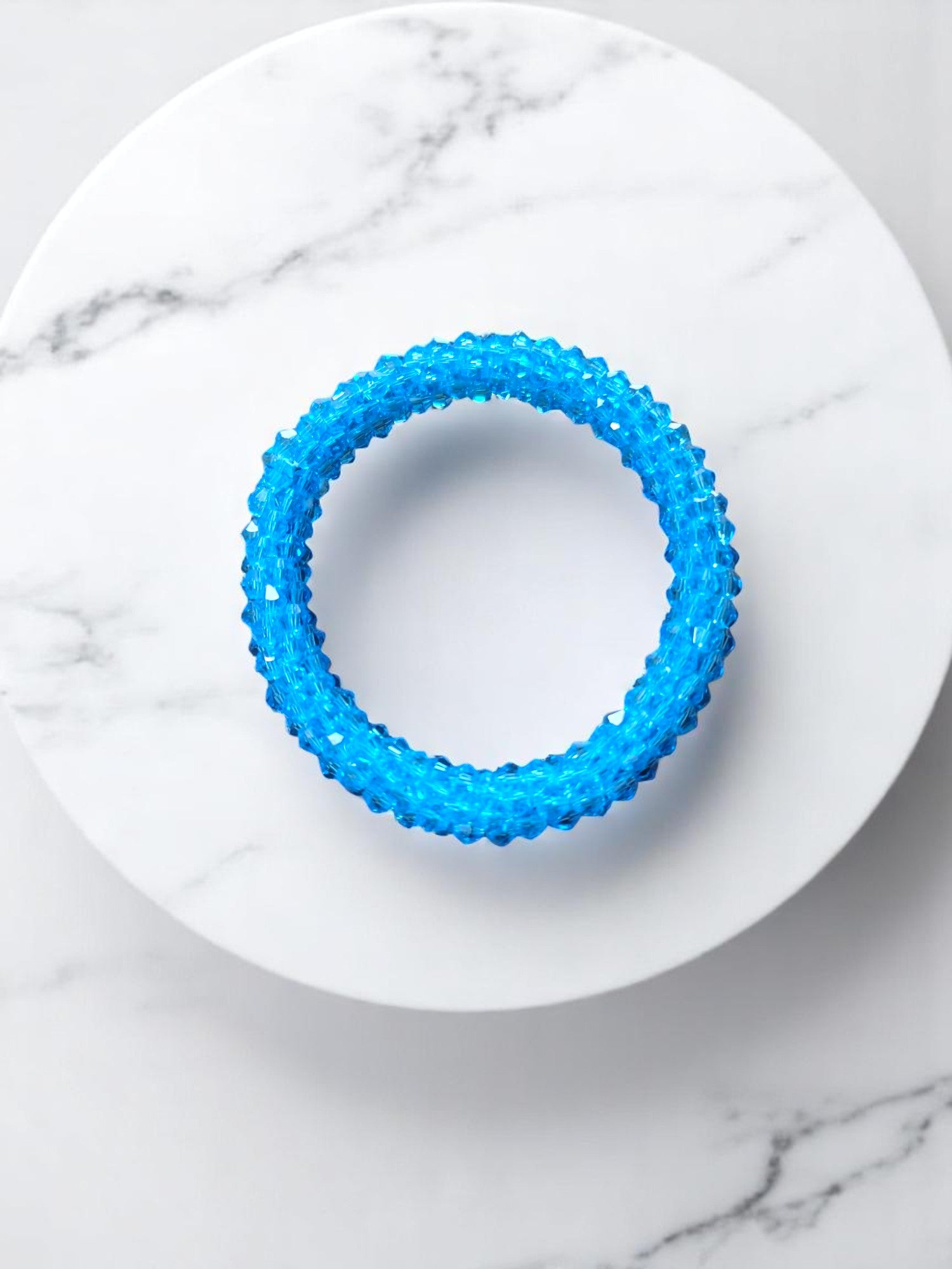 Crystal Bloom – Adjustable Crystal Bead Bracelets (11 Colors) (Perfect for Gifting, Stacking & Styling!)