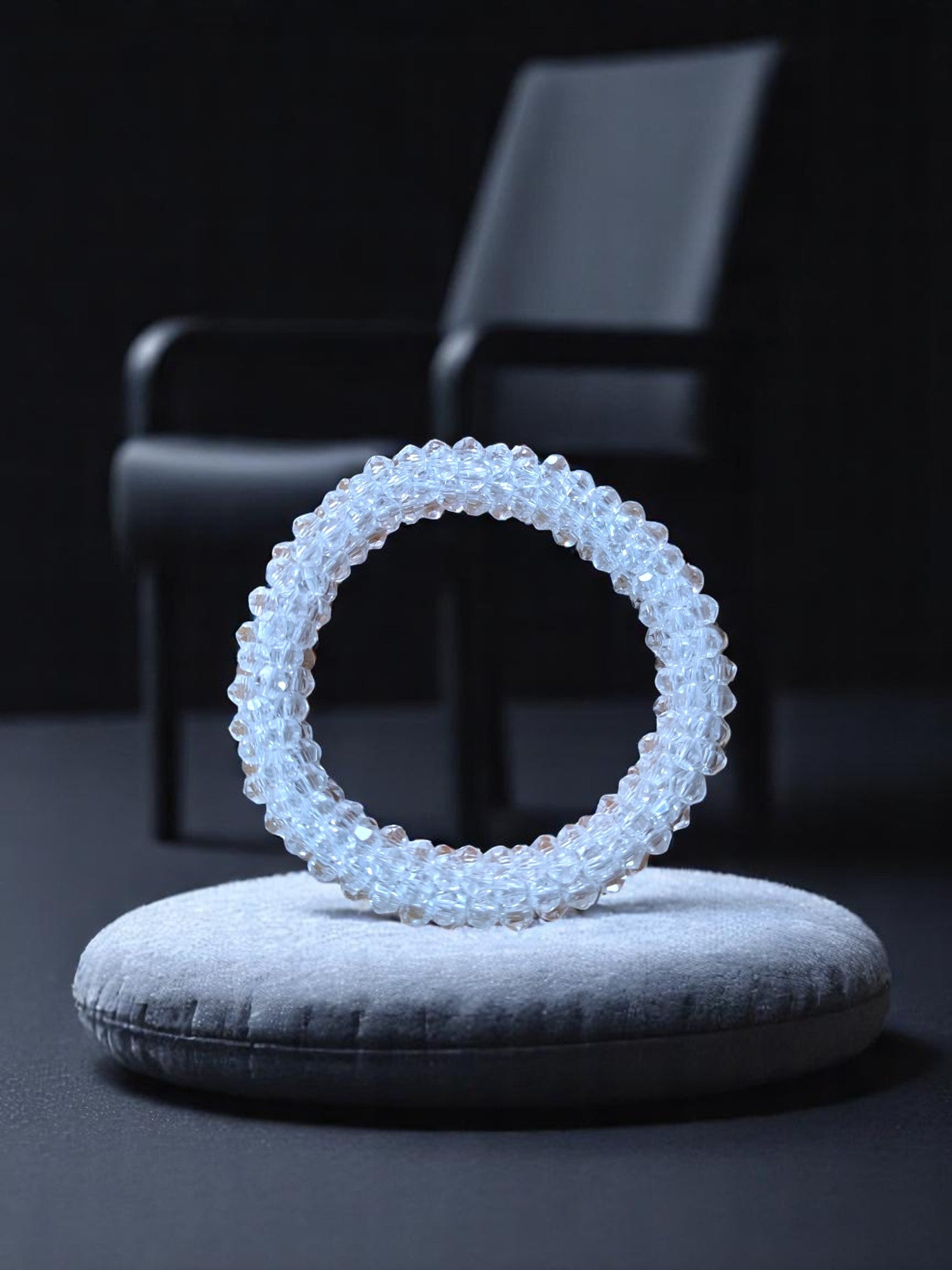 Crystal Bloom – Adjustable Crystal Bead Bracelets (11 Colors) (Perfect for Gifting, Stacking & Styling!)