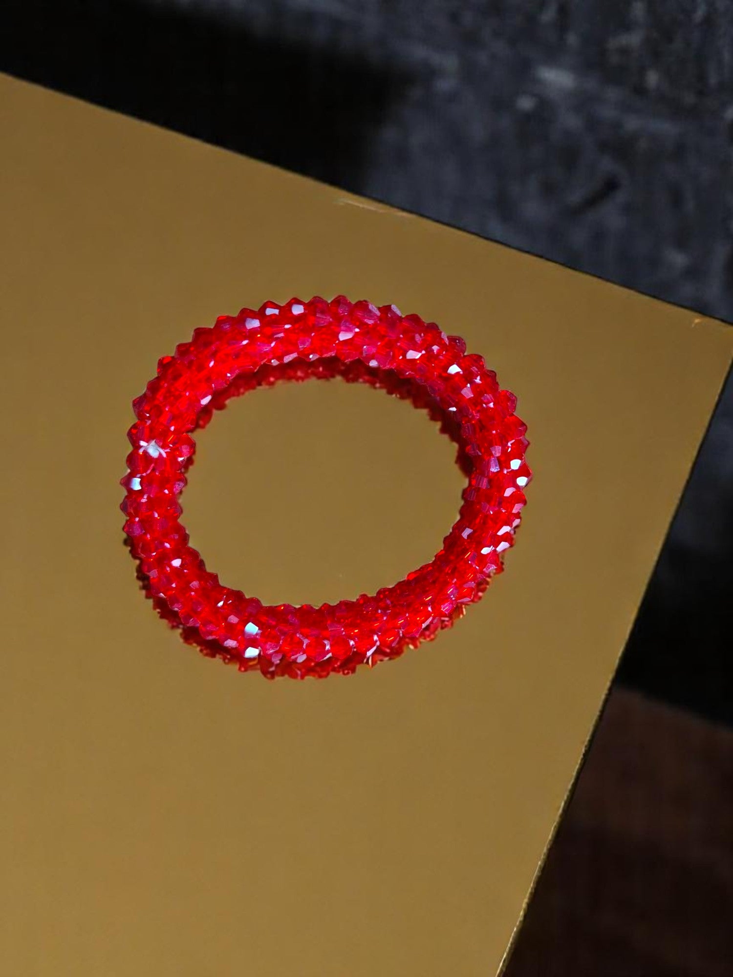 Crystal Bloom – Adjustable Crystal Bead Bracelets (11 Colors) (Perfect for Gifting, Stacking & Styling!)