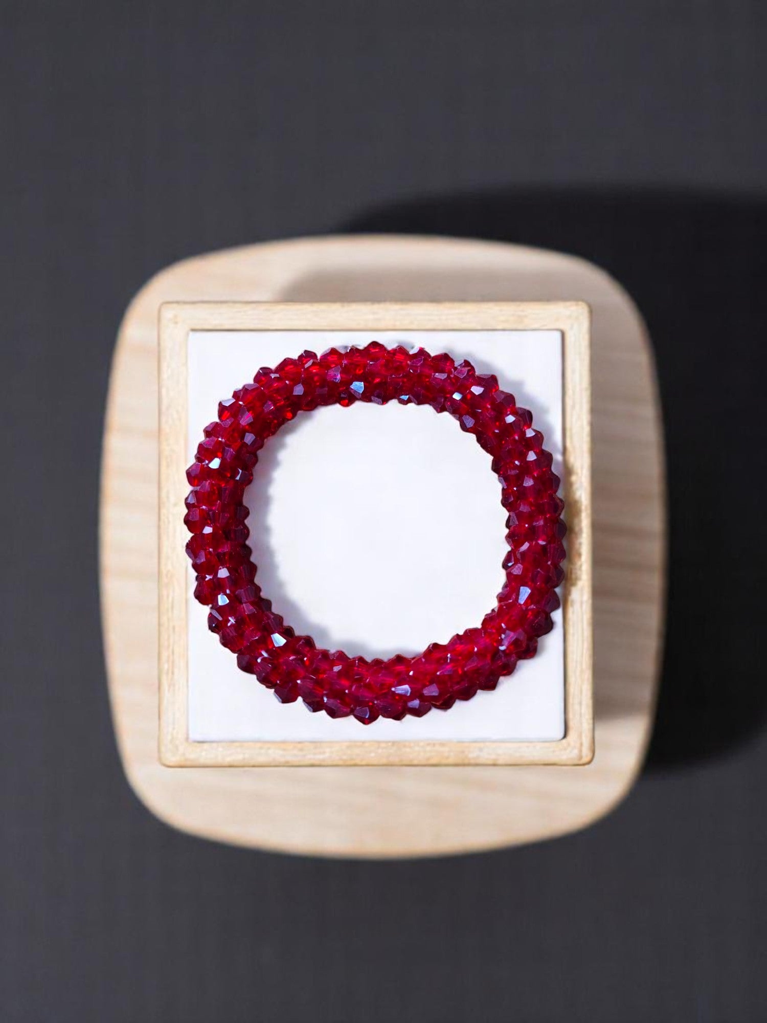 Crystal Bloom – Adjustable Crystal Bead Bracelets (11 Colors) (Perfect for Gifting, Stacking & Styling!)