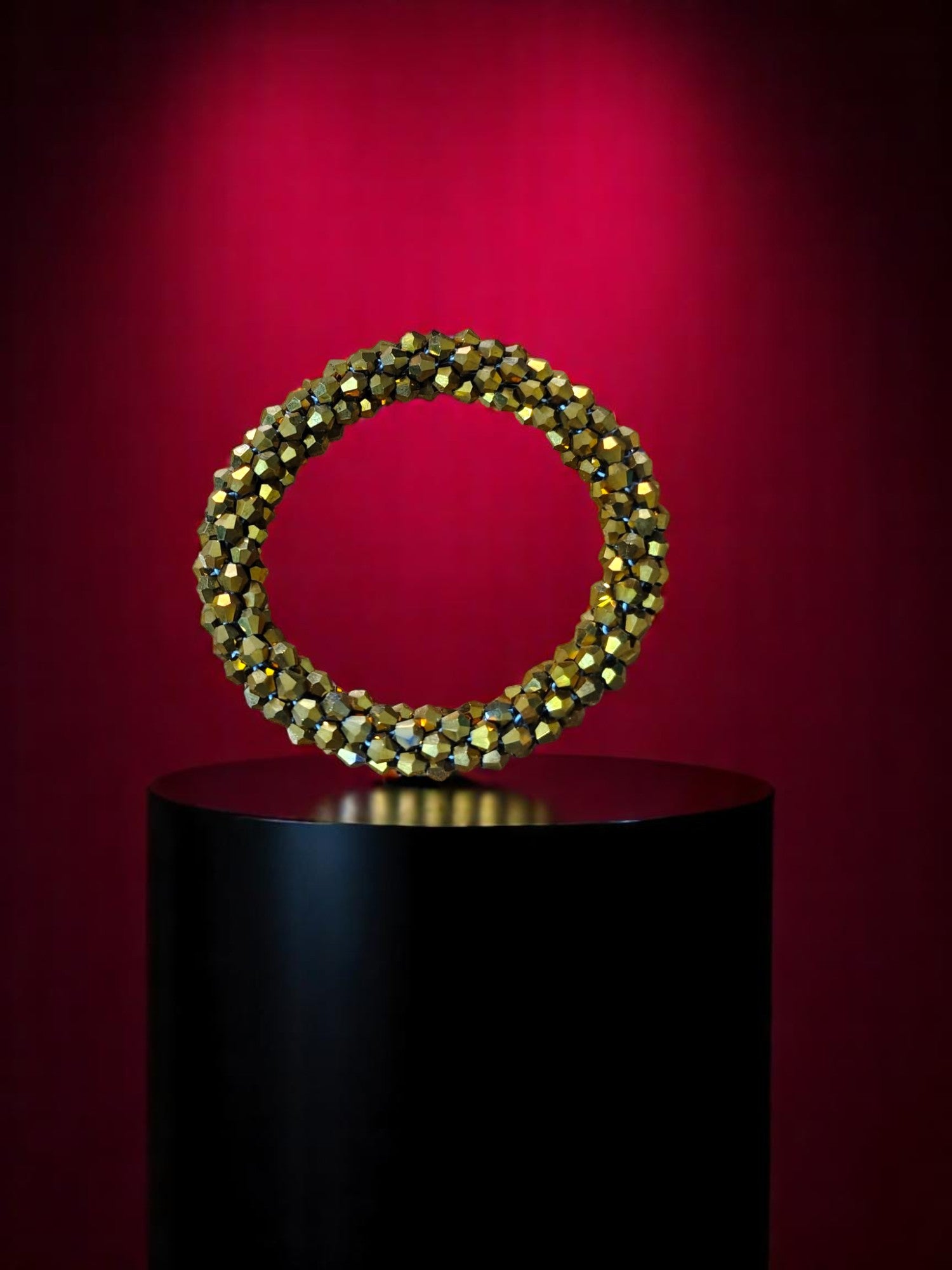 Crystal Bloom – Adjustable Crystal Bead Bracelets (11 Colors) (Perfect for Gifting, Stacking & Styling!)