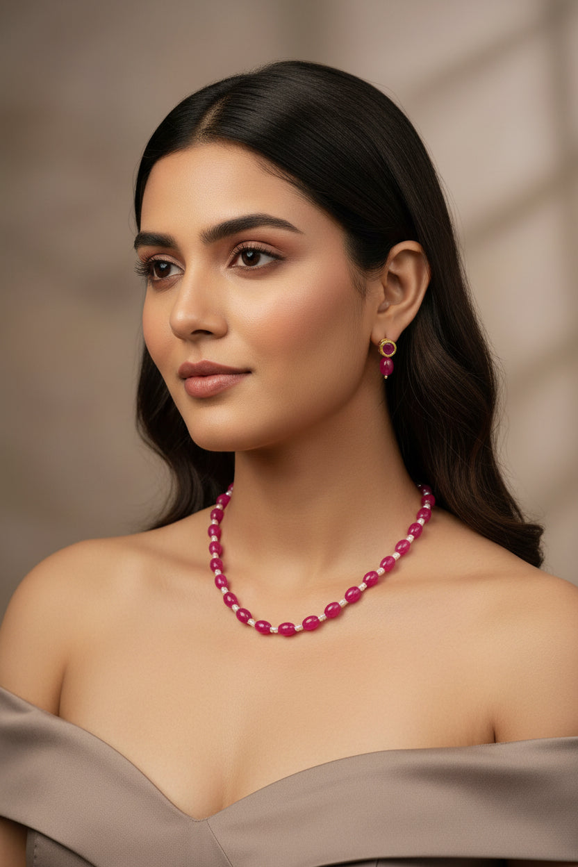 RosyReet Necklace Set - 2 Designs Available