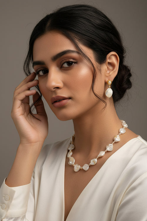 OceanNoor Shell Necklace Set