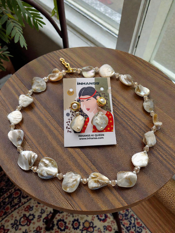 OceanNoor Shell Necklace Set