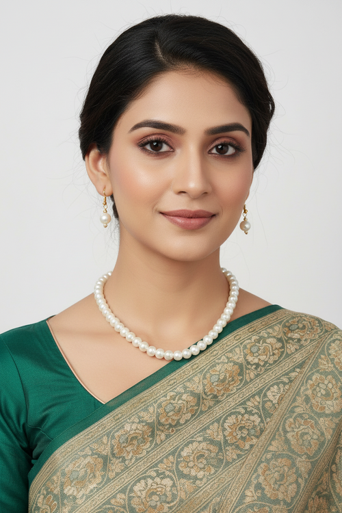 Everyday Pearl Necklace- (3 Variants)