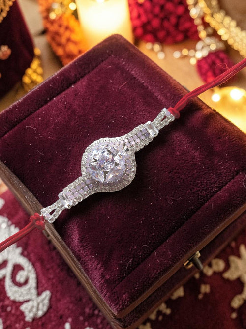 Diamond Glow Designer Rakhi