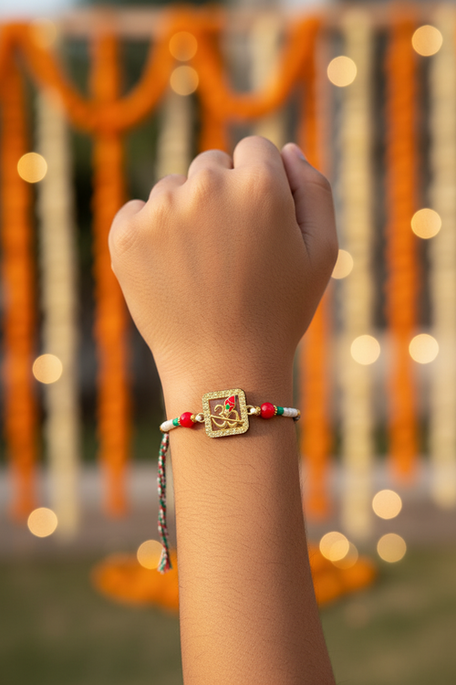Om Divine Designer Rakhi