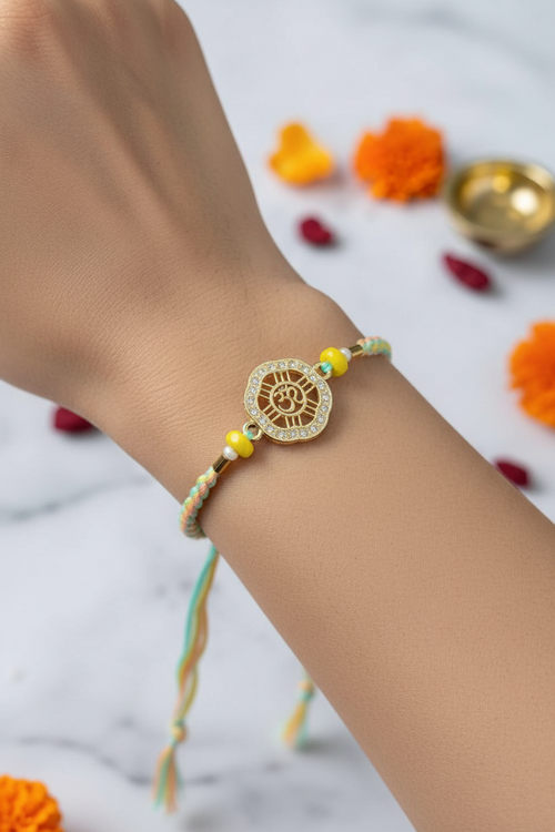 Om Chakra Designer Rakhi