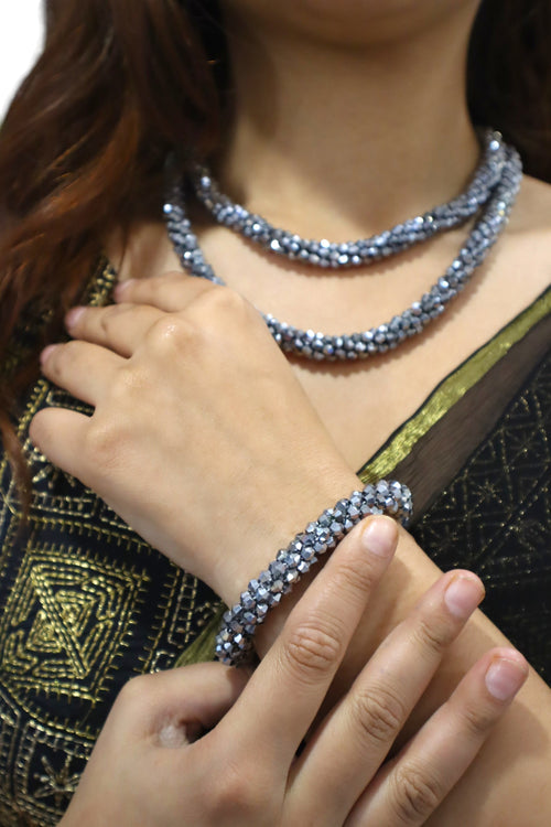 Multi Style-Crystal Shimmer Set- TITANIUM in 3 Variants