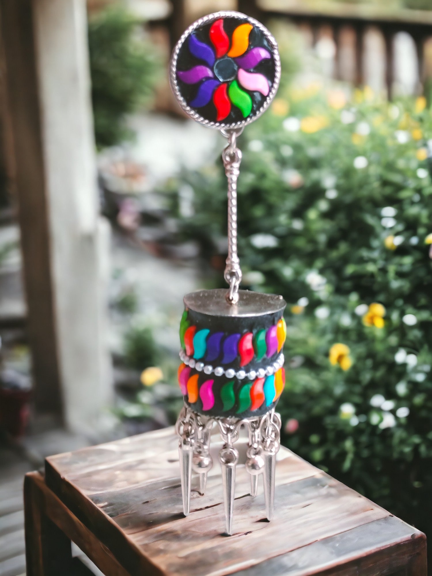 Harlequin Hues Jhumkas- 2 Styles Available