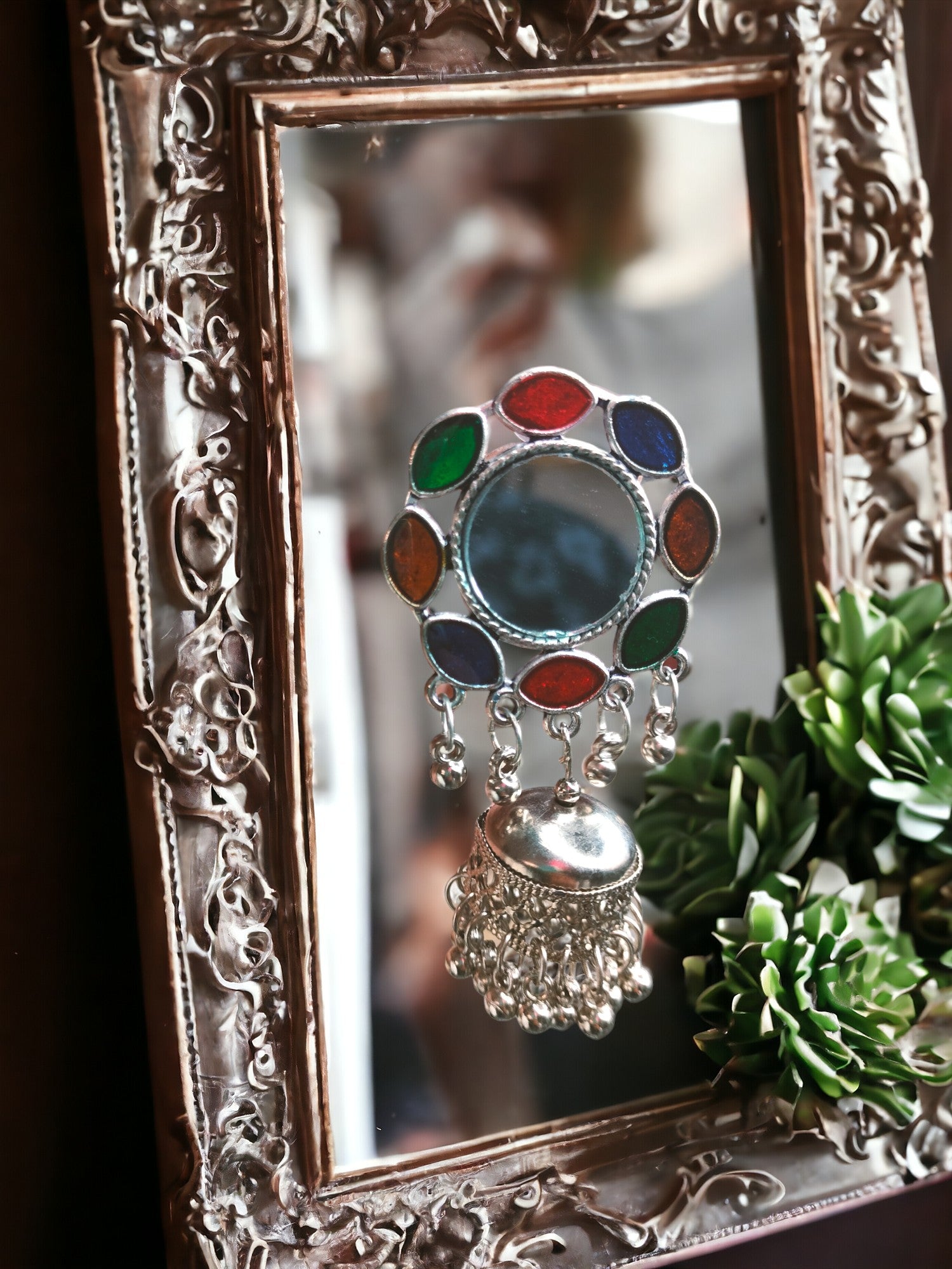 Kaleidoscope Chandelier Jhumka