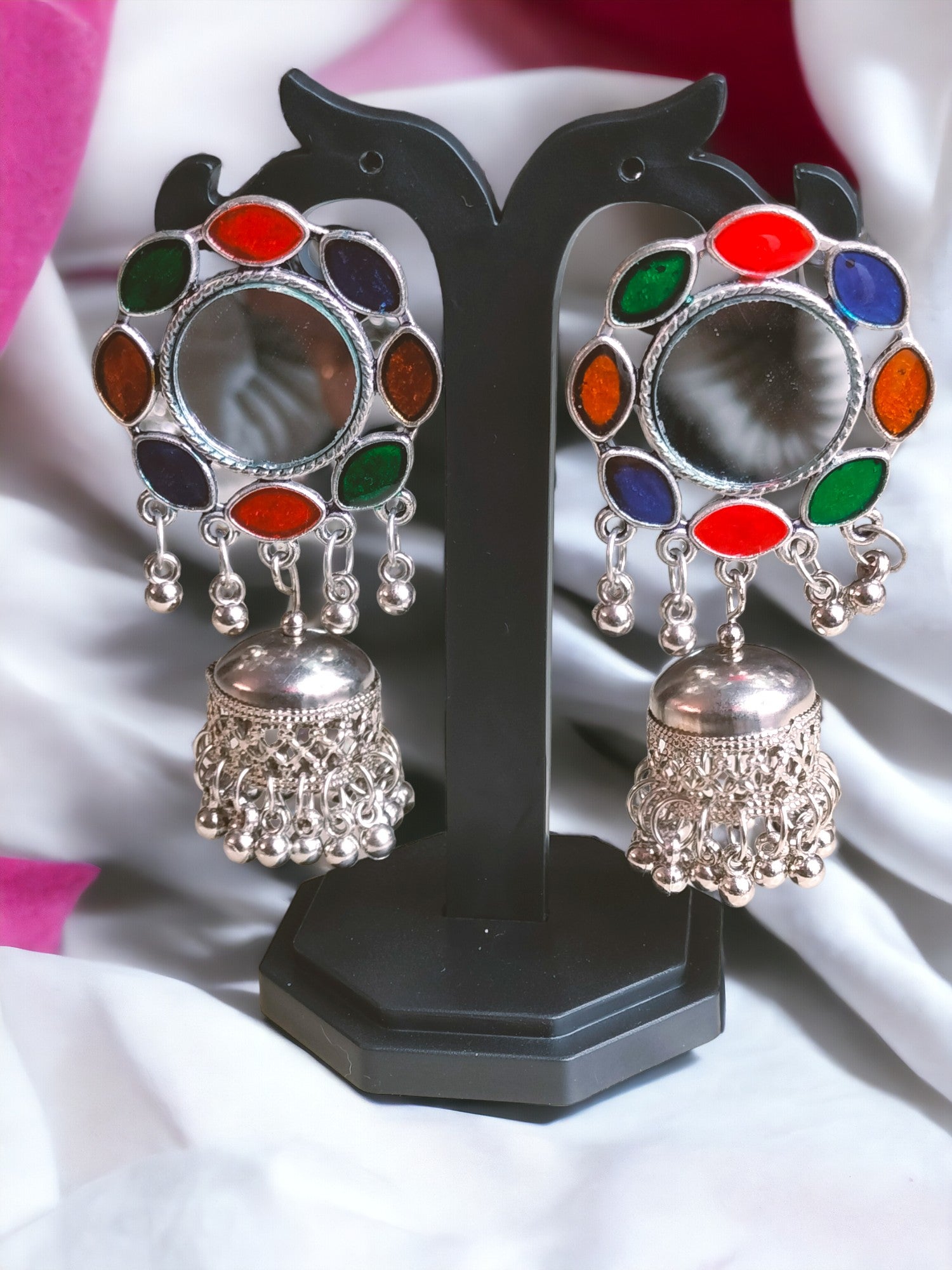 Kaleidoscope Chandelier Jhumka