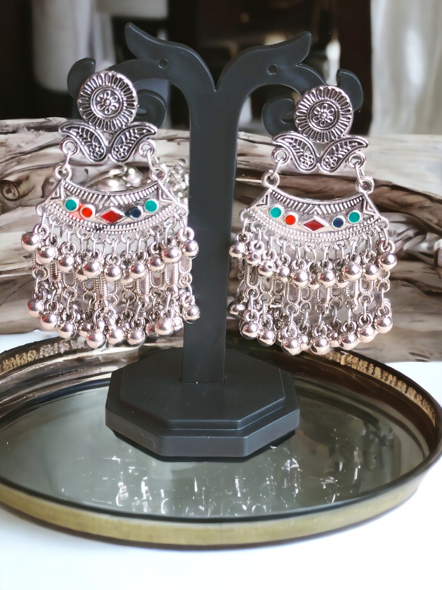 Tribal Trinket Jhumkas