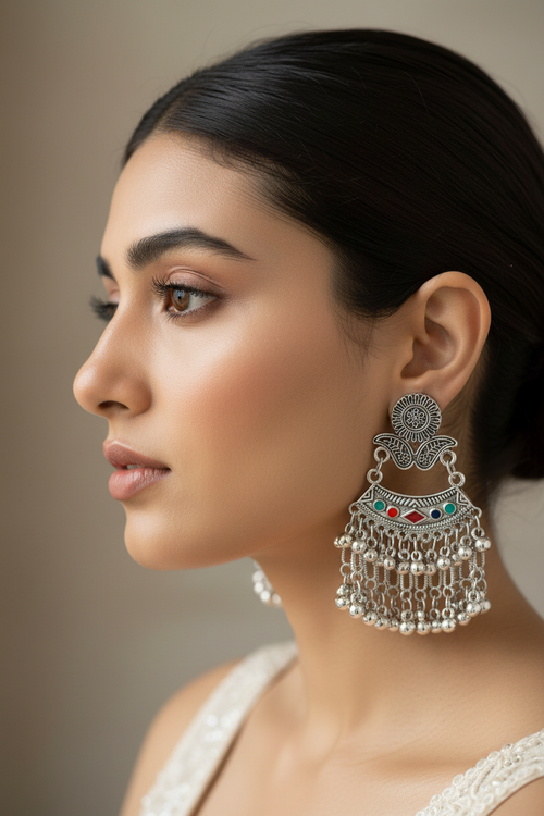 Tribal Trinket Jhumkas