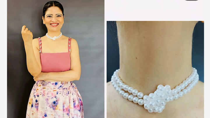 Pearl Tassel Tie –Multi-Style Statement Necklace