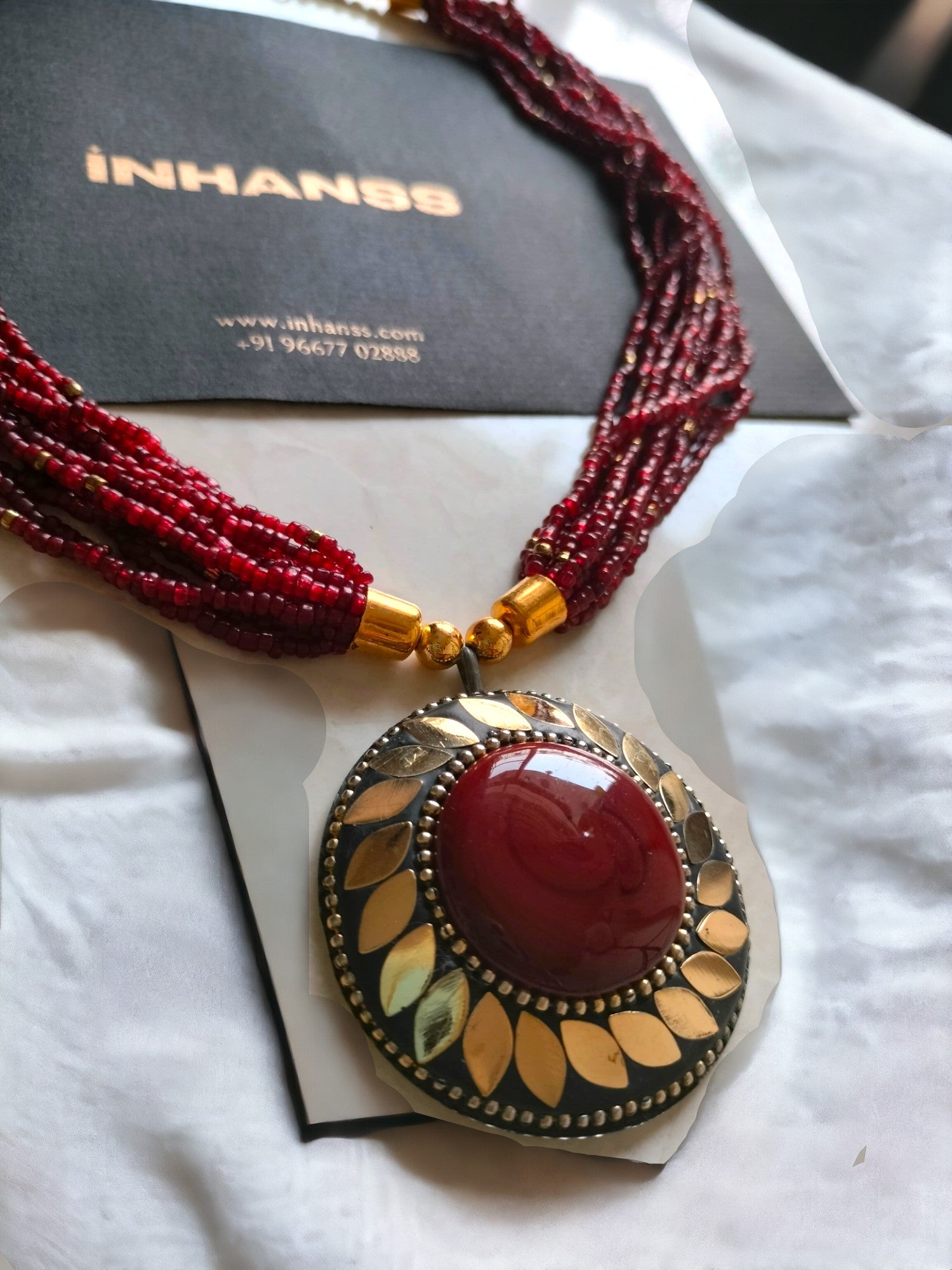 Hand Made Tibetan Beads Necklace - 13 Colours Available
