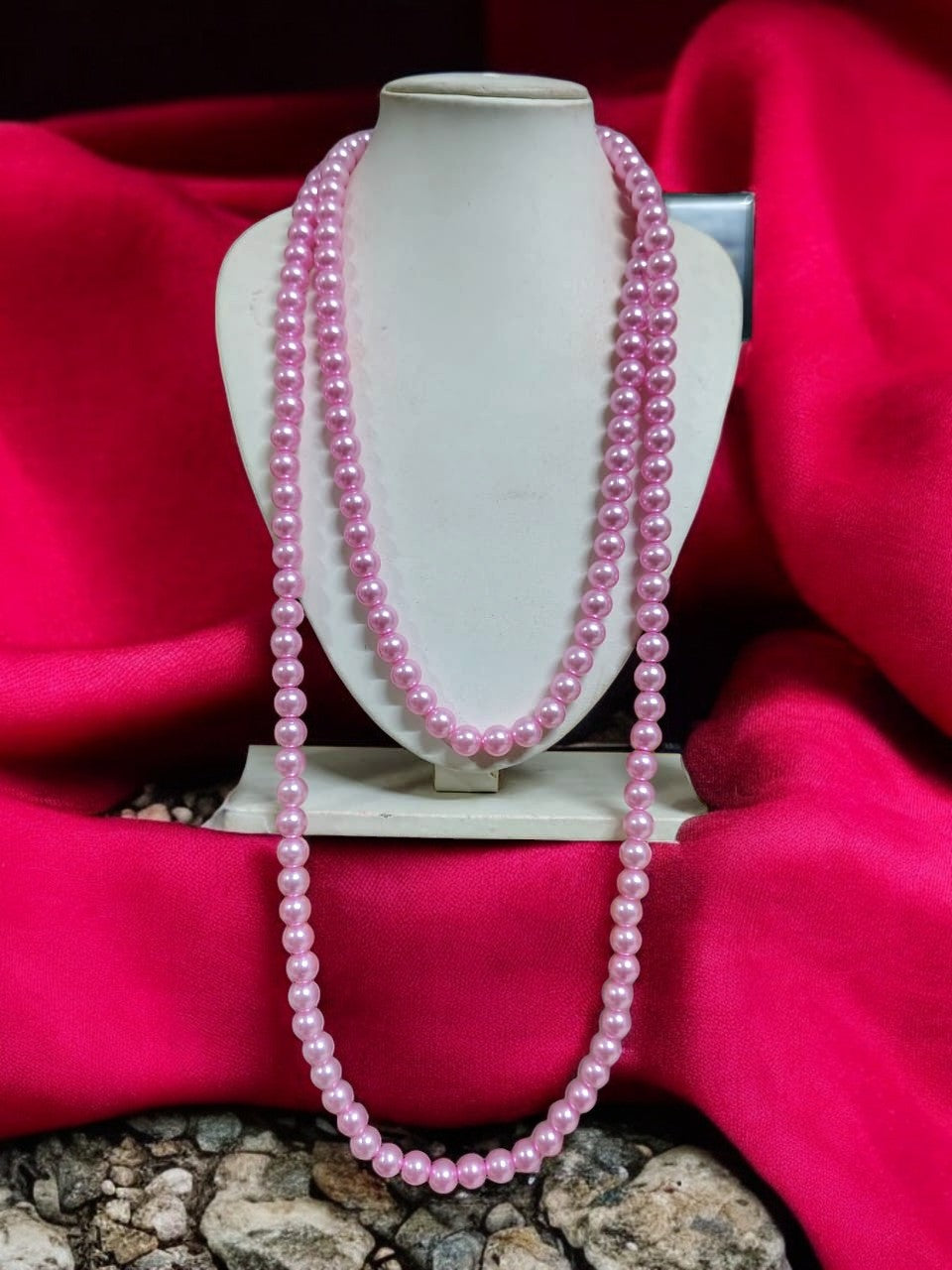 Pearl Multi Style Handmade Necklace- Versatile Elegance - 2 Colours Available