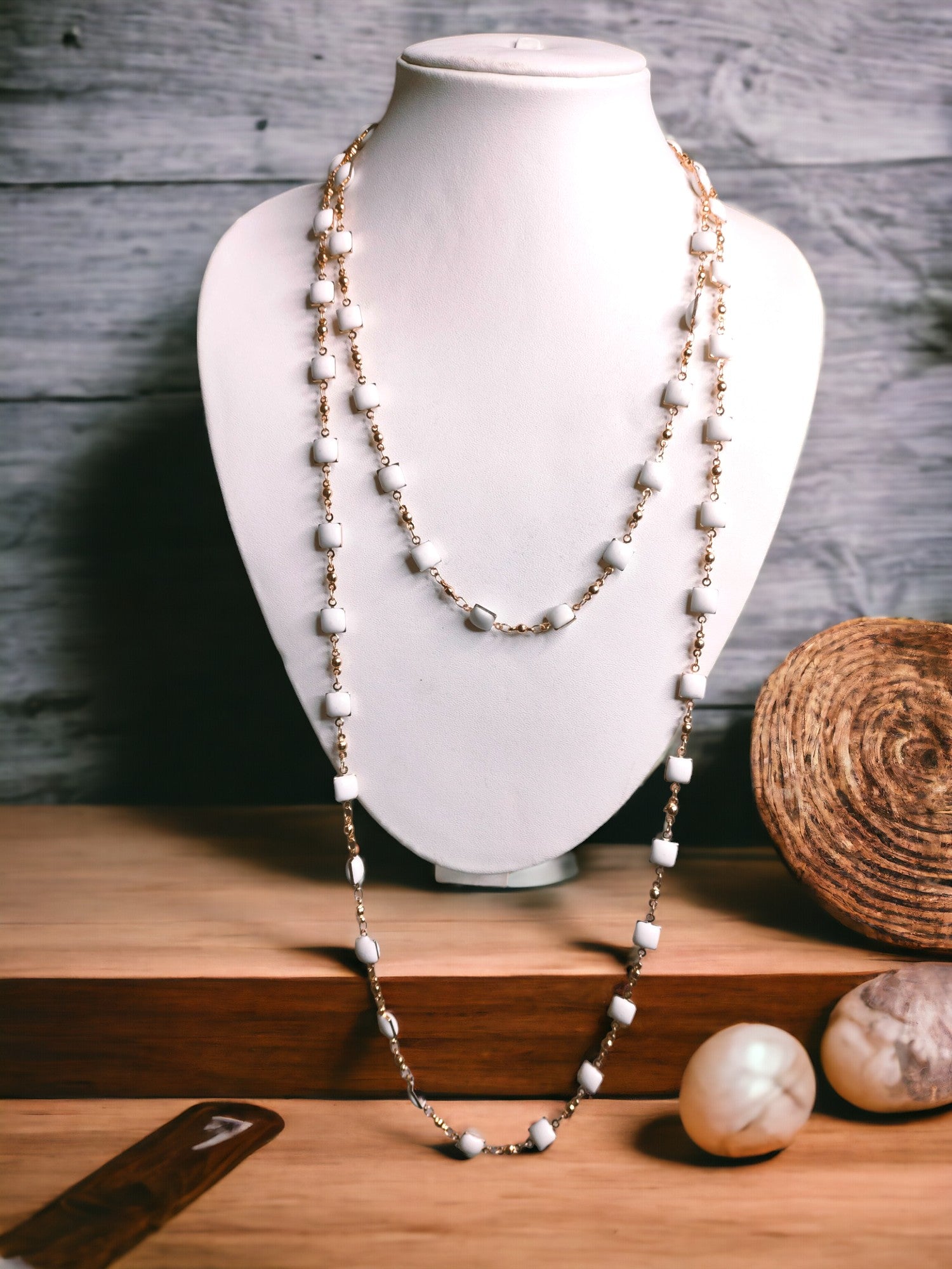 Elegant Allure Handmade Statement Necklace
