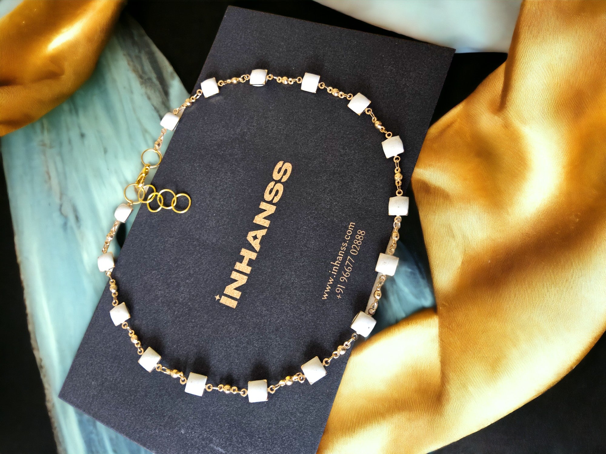 Modern Minimalist Muse Necklace-Anti Tarnish & Handmade