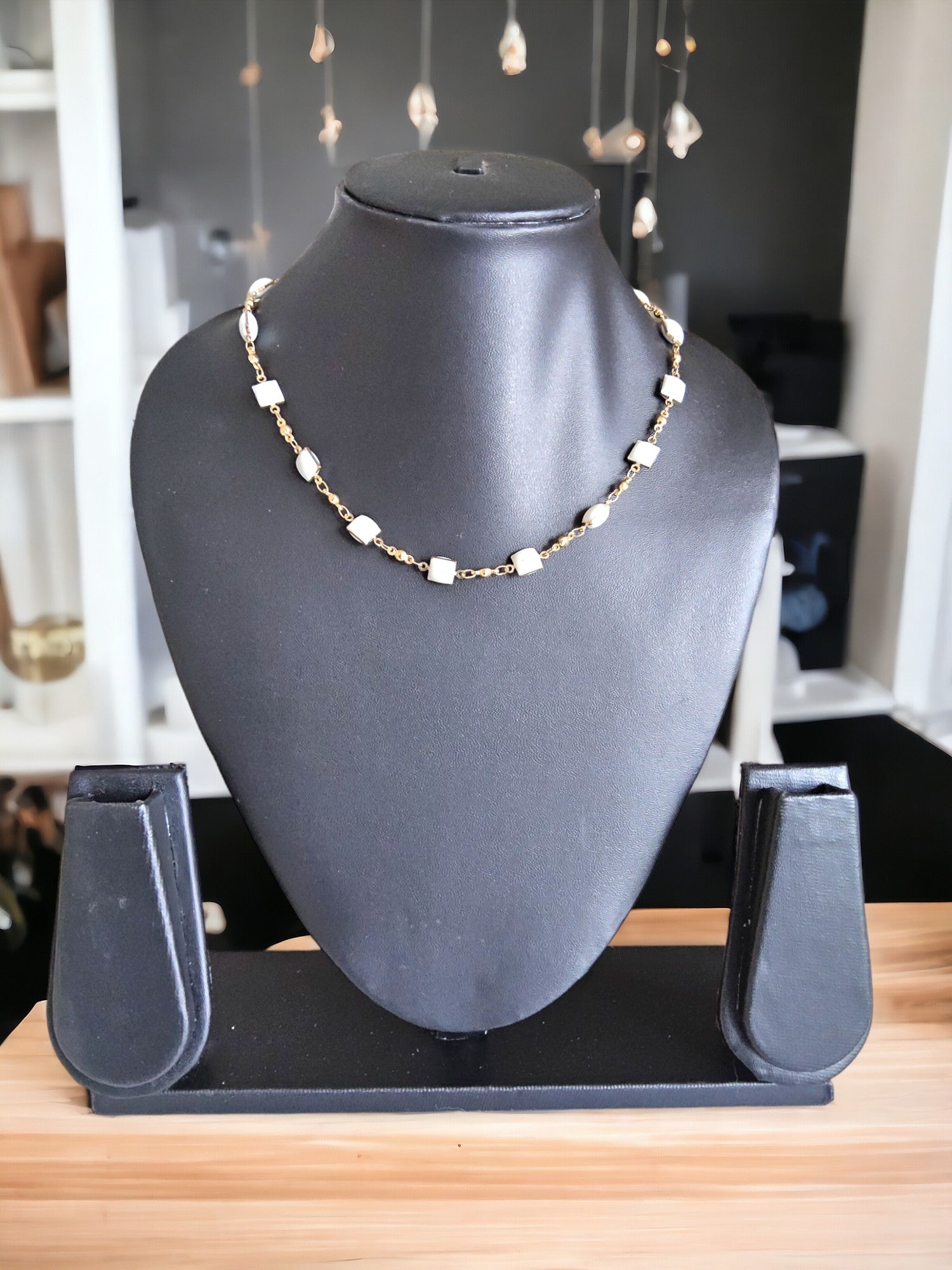 Modern Minimalist Muse Necklace-Anti Tarnish & Handmade