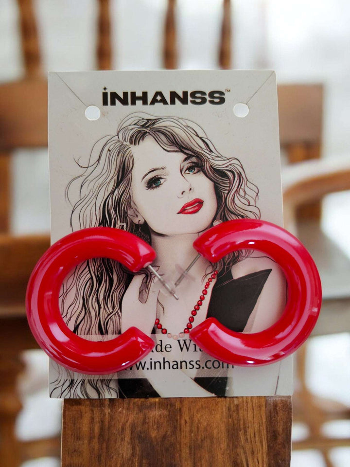 Vibrance Loop Rakhi Hamper – Set of 4 Bold Hoops