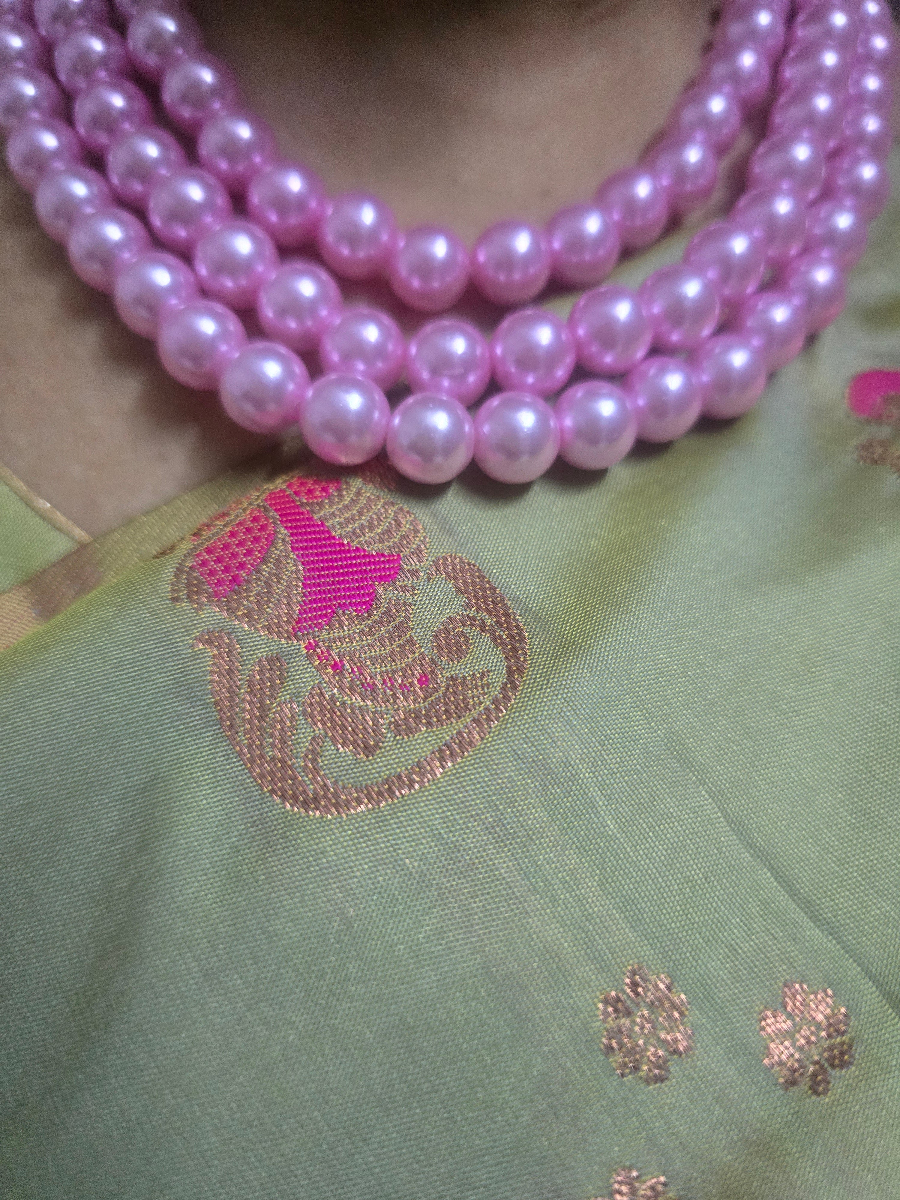 Pearl Multi Style Handmade Necklace- Versatile Elegance - 2 Colours Available
