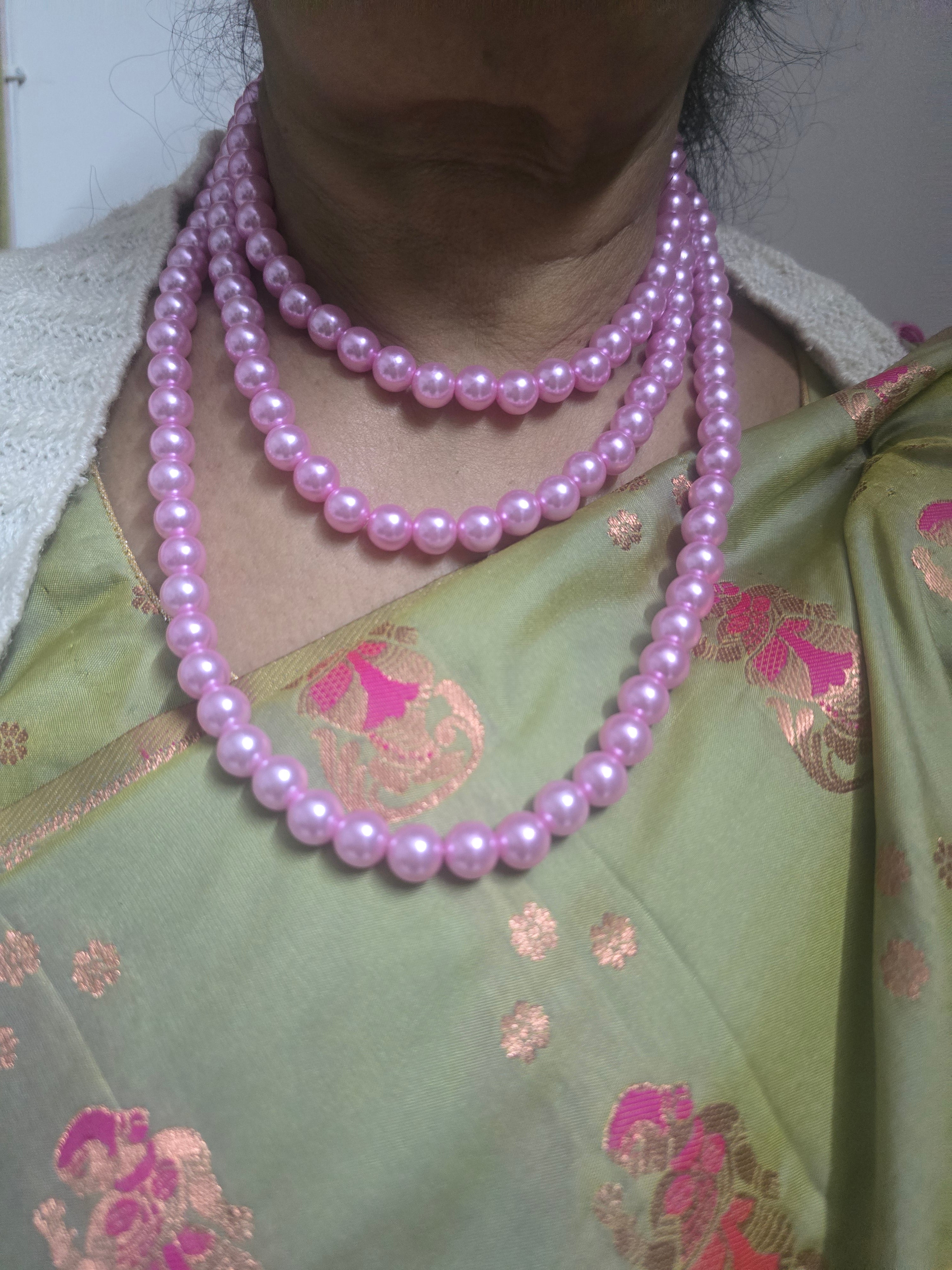 Pearl Multi Style Handmade Necklace- Versatile Elegance - 2 Colours Available